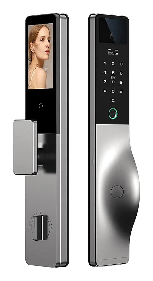 Fingerprint and password lock