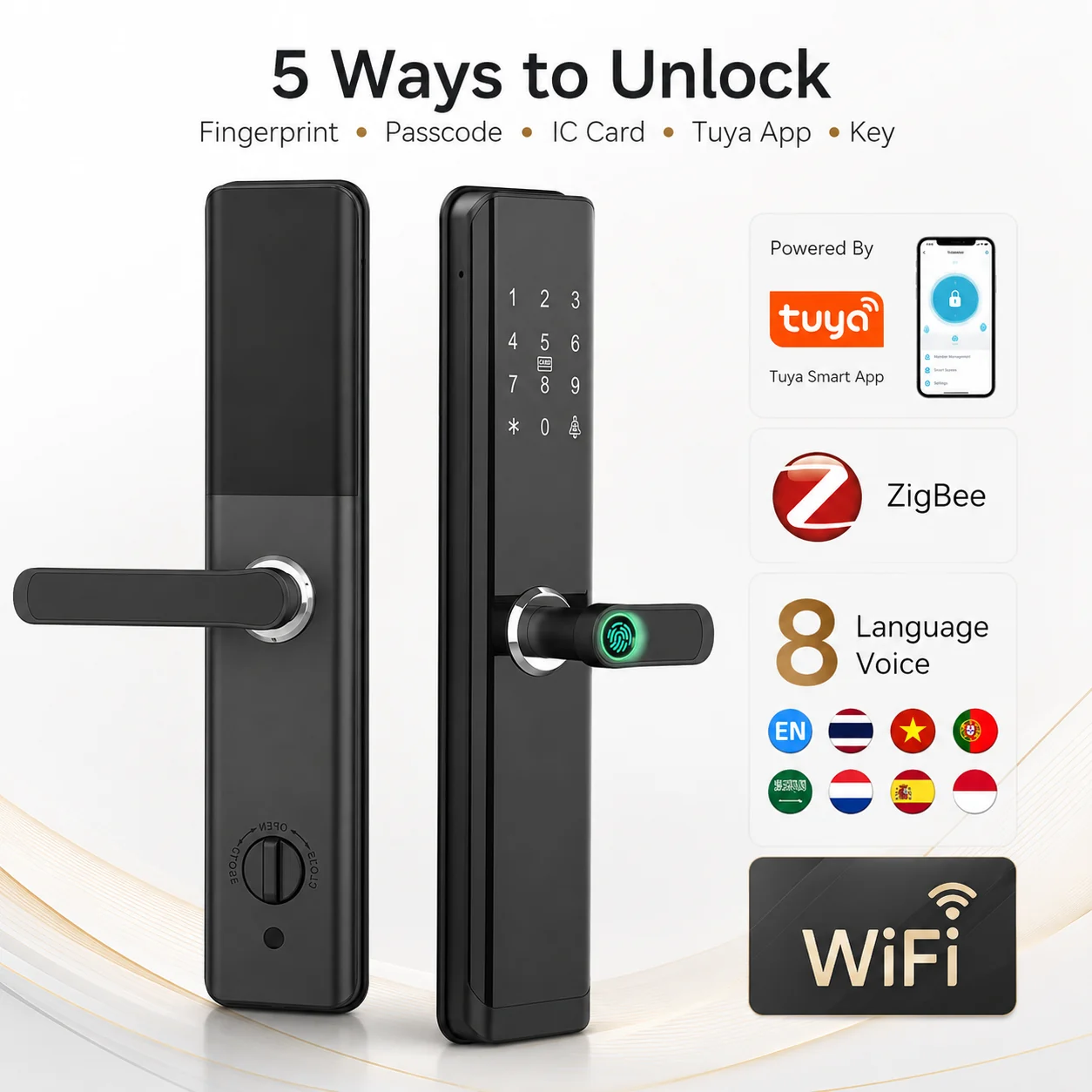 BVR-7100 smart access and app unlock