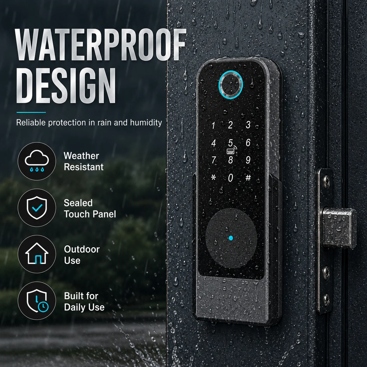 BVR-8200 waterproof design
